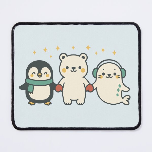 Item preview, Cute Winter Companions designed and sold by PrintSmithArt.