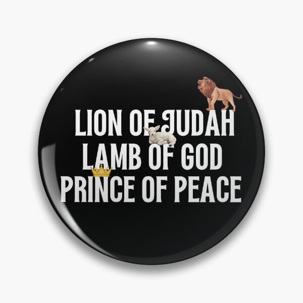 Item preview, Lion of Judah Lamb of God Prince of Peace designed and sold by Neeshki.