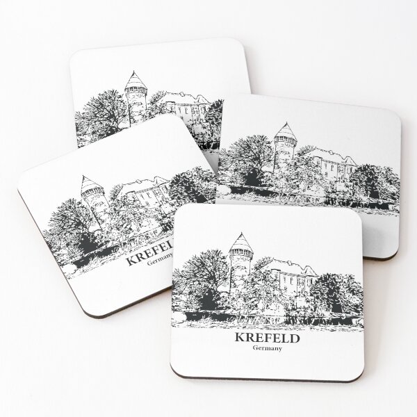 Item preview, Krefeld - Germany designed and sold by Lakeric Cityscapes.