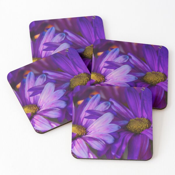 Item preview, Purple and yellow daisy in my garden designed and sold by Production Art Manon Meilleur.