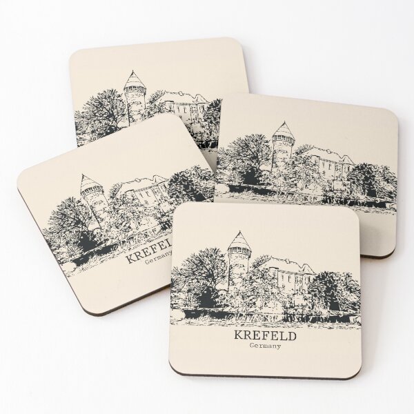 Item preview, Krefeld - Germany designed and sold by Lakeric Cityscapes.
