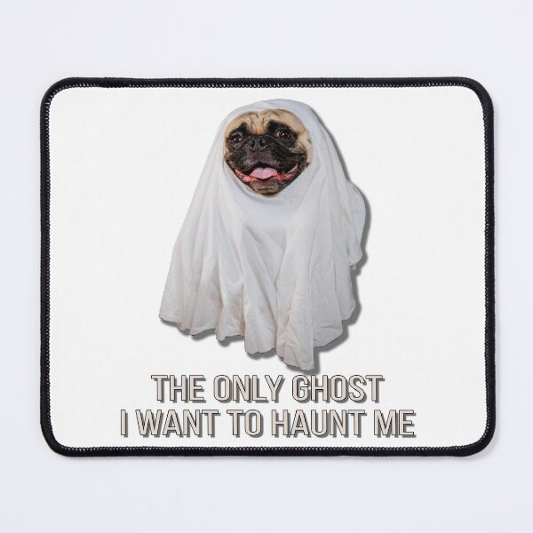 Item preview, Diego the Pug - Ghost Pug - Haunt Me Please! -Spooky Time Collection designed and sold by 9VoltGorilla.