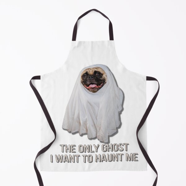 Item preview, Diego the Pug - Ghost Pug - Haunt Me Please! -Spooky Time Collection designed and sold by 9VoltGorilla.