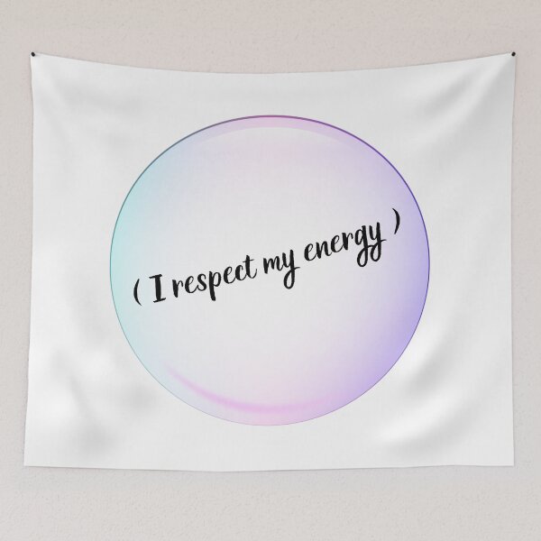 Item preview, I respect my energy  designed and sold by czulehq.