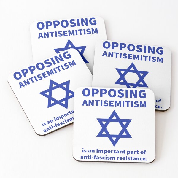 Artikelvorschau, Der Kampf gegen Antisemitismus ist Teil des antifaschistischen Widerstands entworfen und verkauft von Rachel the Artist .