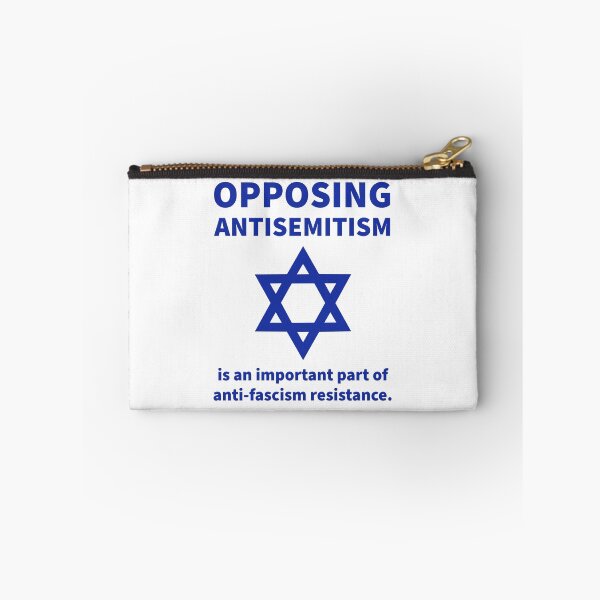 Item preview, Opposing antisemitism is part of anti-fascism resistance  designed and sold by Rachel the Artist .