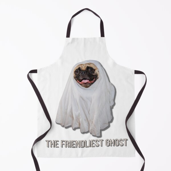 Item preview, Diego the Pug - Ghost Pug - The Friendliest Ghost-Spooky Time Collection designed and sold by 9VoltGorilla.