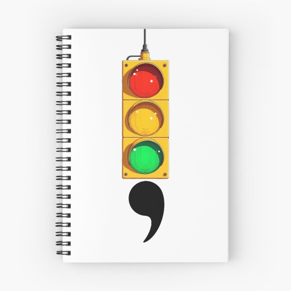 Item preview, Don't Stop Traffic Light Semicolon designed and sold by dcroffe.