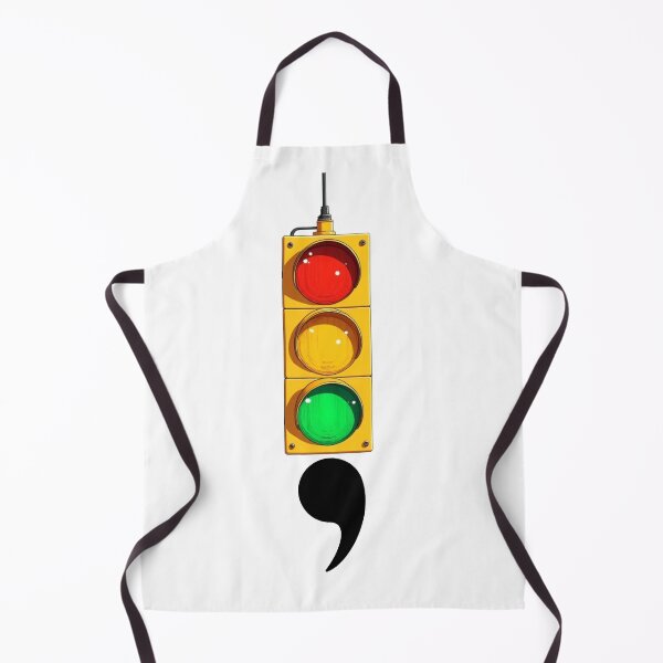 Item preview, Don't Stop Traffic Light Semicolon designed and sold by dcroffe.