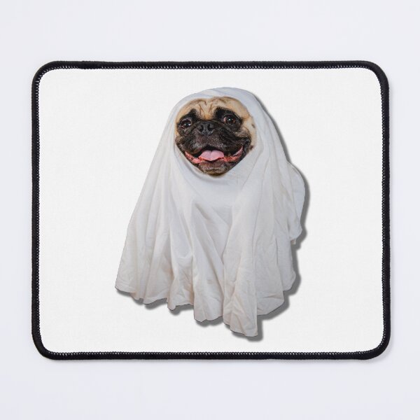 Item preview, Diego the Pug - Ghost Pug - Spooky Time Collection designed and sold by 9VoltGorilla.