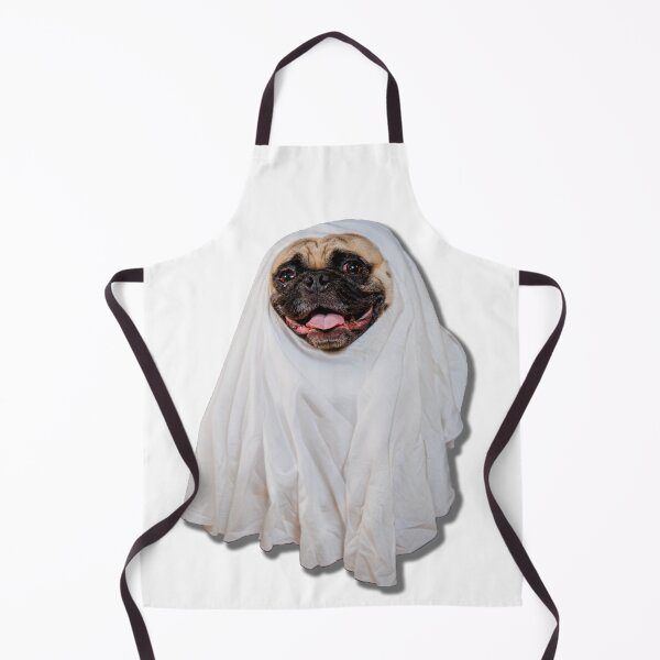 Item preview, Diego the Pug - Ghost Pug - Spooky Time Collection designed and sold by 9VoltGorilla.
