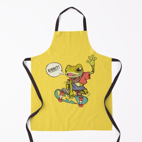 Item preview, Dope Frog On the Skateboard Saying Ribbit! designed and sold by grofith22.