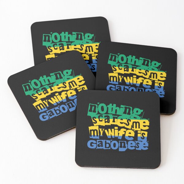 Item preview, Funny Gabon Nothing Scares Me My Wife Is Gabonese designed and sold by chrisrivait.