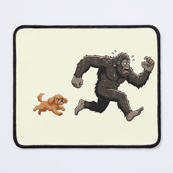 Item preview, Funny Cavapoo Bigfoot Chasing Boys Girls Kids designed and sold by FurryHavenPH.