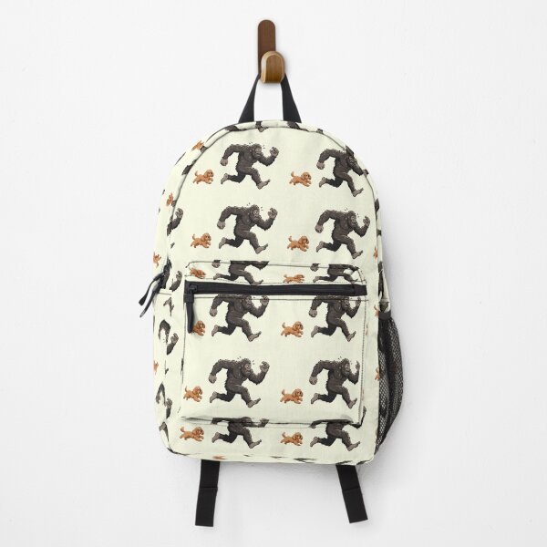 Item preview, Funny Cavapoo Bigfoot Chasing Boys Girls Kids designed and sold by FurryHavenPH.