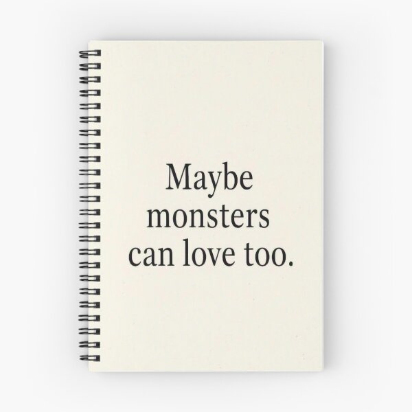 Item preview, Monsters Can Love Too- Quote Series  designed and sold by FAMILIA PUBLISHING MERCH.