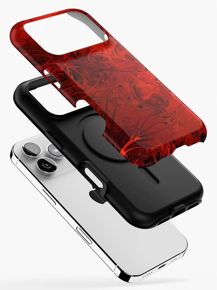 Thumbnail 2 of 4, iPhone Case, Digital Abstract R2 5 designed and sold by studioabstract.