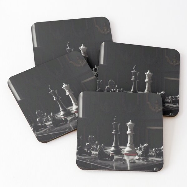 Item preview, Outlast- The King and Queen on the chessboard  designed and sold by FAMILIA PUBLISHING MERCH.