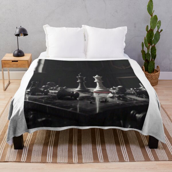 Item preview, Outlast- The King and Queen on the chessboard  designed and sold by FAMILIA PUBLISHING MERCH.