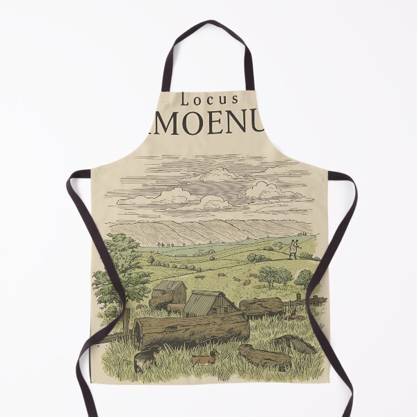 Item preview, 'Locus amoenus' latin bucolic sentence designed and sold by Filologica.