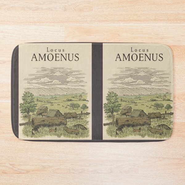 Item preview,  'Locus amoenus' latin bucolic sentence designed and sold by Filologica.