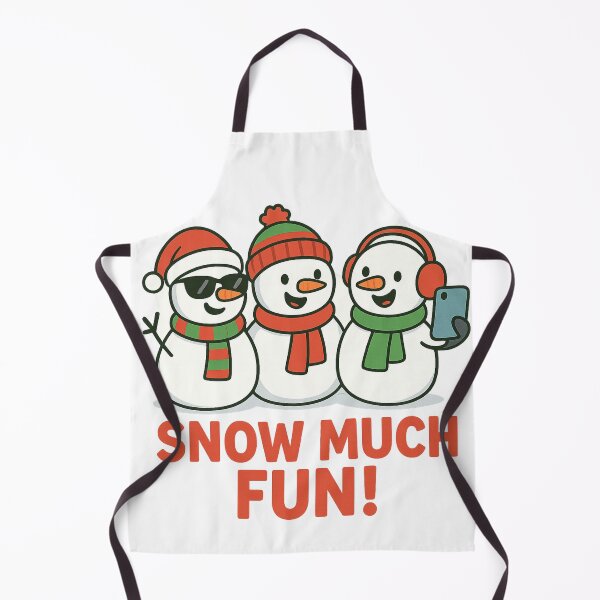 Artikelvorschau, Schnee viel Spaß – Lustiges Schneemann-Selfie-Weihnachtsdesign entworfen und verkauft von B-M-Store.