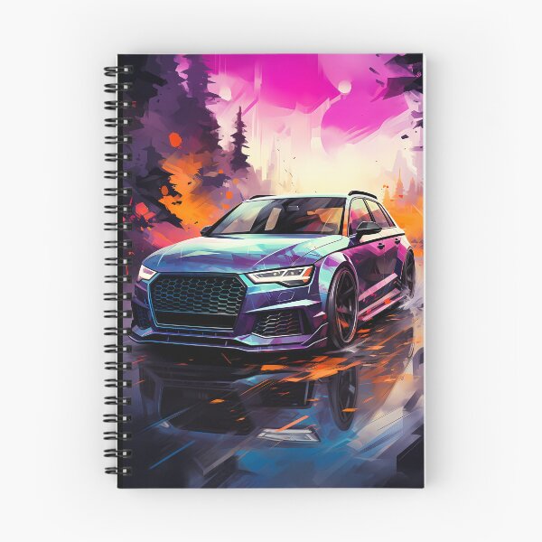 Item preview, Super Wagon In Vibrant Abstract Forest And Sunset Scene designed and sold by RevUpDesign.