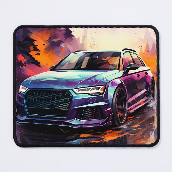Item preview, Super Wagon In Vibrant Abstract Forest And Sunset Scene designed and sold by RevUpDesign.