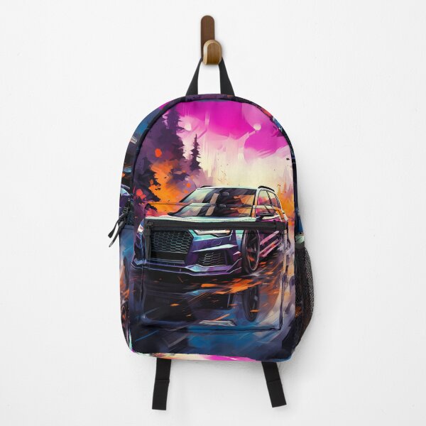 Item preview, Super Wagon In Vibrant Abstract Forest And Sunset Scene designed and sold by RevUpDesign.