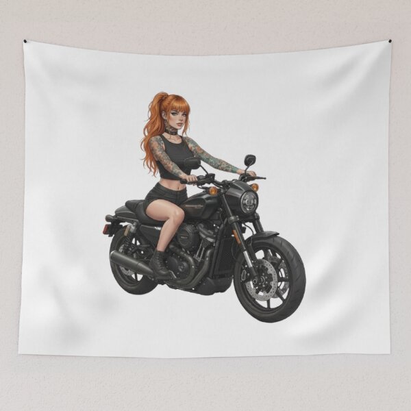 Item preview, "Biker Rebels: The Feminine Elegance" designed and sold by CHRIST5000.