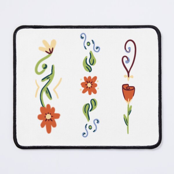 Item preview, Flowers folk painting pattern designed and sold by Brink of Creations.