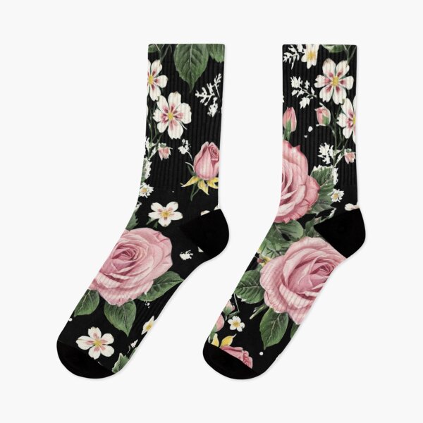 Item preview, Vintage style pink roses designed and sold by Nice-patterns.