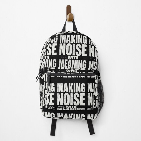 Artikelvorschau, Lärm mit Bedeutung machen - Distressed Typography entworfen und verkauft von ConfuseLab Shop.