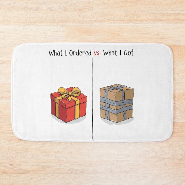 Item preview, What I Ordered vs What I Got – Christmas Meme designed and sold by xMErCUrY03x.