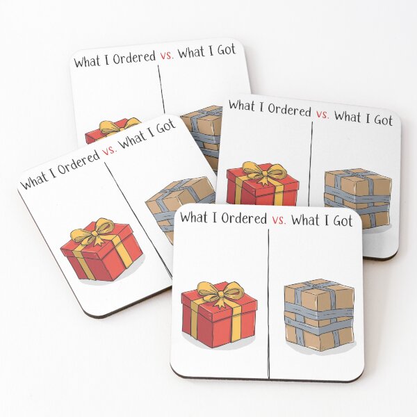 Item preview, What I Ordered vs What I Got – Christmas Meme designed and sold by xMErCUrY03x.