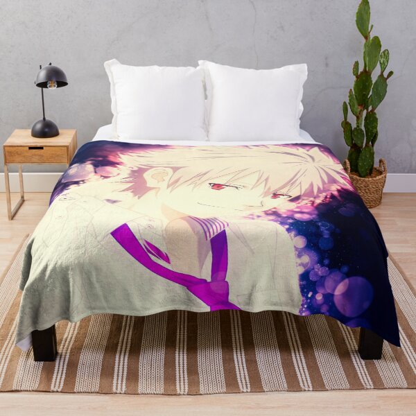 Item preview, Serene Smile Kaworu Nagisa Neon Genesis Evangelion Gentle Light Harmony designed and sold by thedarvills.