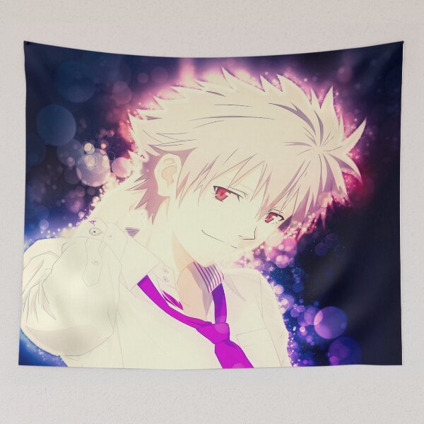 Item preview, Serene Smile Kaworu Nagisa Neon Genesis Evangelion Gentle Light Harmony designed and sold by thedarvills.