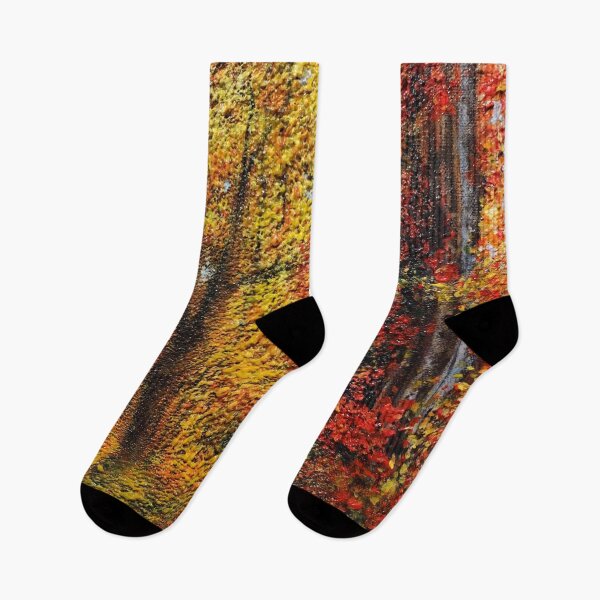 Item preview, Autumn colors painting textured on canvas  designed and sold by Iail Ioa.