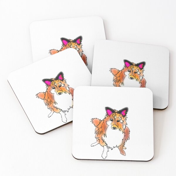 Item preview, Josh the Sheltie Dog Wearing Kitty Ears – animalzinhats designed and sold by Ashley’sAnimalz.