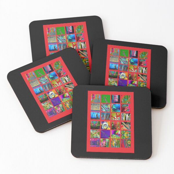 Item preview, Calendario de Adviento – Arte abstracto colorido – Impresión en lienzo personalizable designed and sold by lyartgallery.