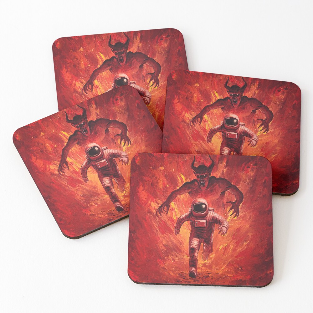 Item preview, Coasters (Set of 4) designed and sold by flooko.