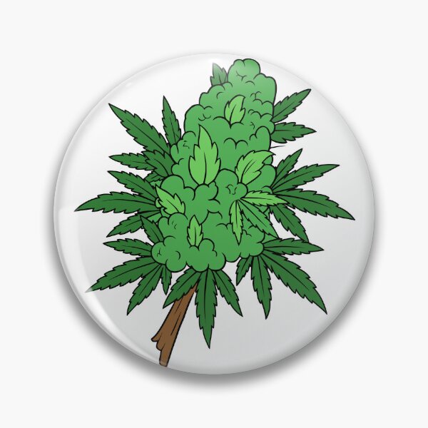 Item preview, Dank Nug – Classic Green Weed Bud Art for Stoners designed and sold by Cannaxes Studio.