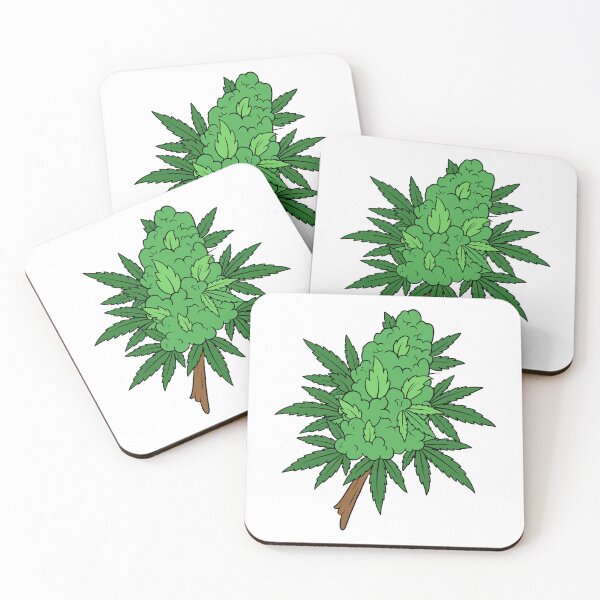 Item preview, Dank Nug – Classic Green Weed Bud Art for Stoners designed and sold by Cannaxes Studio.