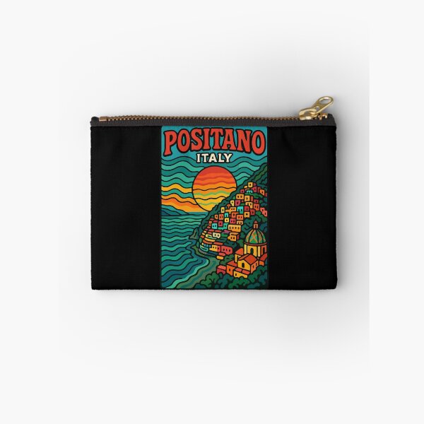 Item preview, Positano Italy Trippy Travel designed and sold by TomFrontierArt.