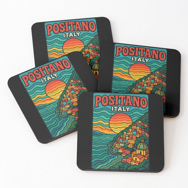 Item preview, Positano Italy Trippy Travel designed and sold by TomFrontierArt.