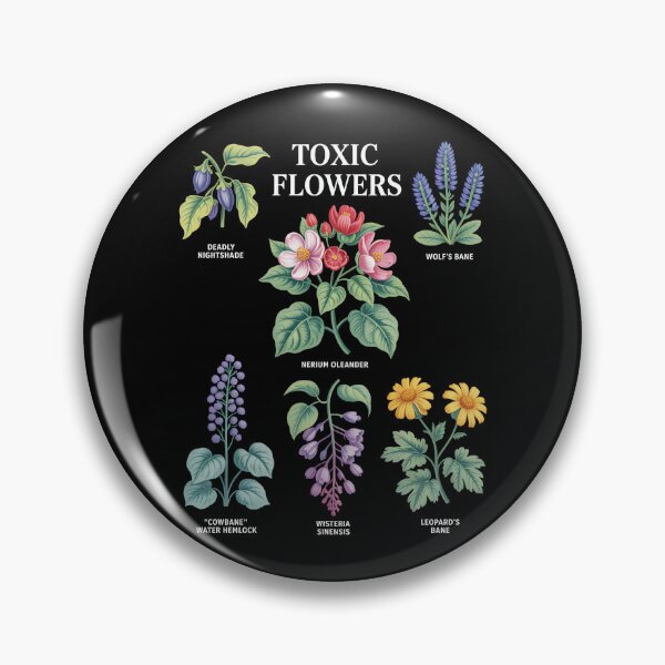 Item preview, Toxic Flowers Toxic Flowers Collection designed and sold by MooonTees.