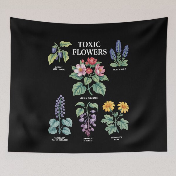 Item preview, Toxic Flowers Toxic Flowers Collection designed and sold by MooonTees.