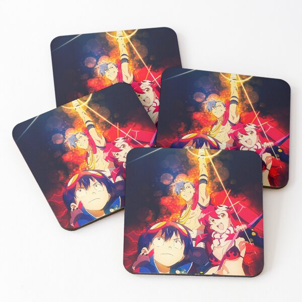 Item preview, Unbreakable Spirit Kamina Gurren Lagann Burning Courage Energy Flame designed and sold by thedarvills.