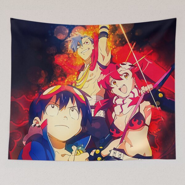 Item preview, Unbreakable Spirit Kamina Gurren Lagann Burning Courage Energy Flame designed and sold by thedarvills.