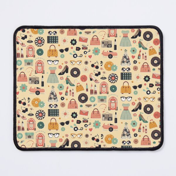 Item preview, Vintage 1950s Retro Fashion Motifs designed and sold by The-HistoryGirl.